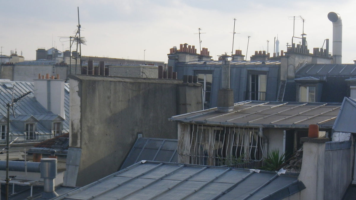 Paris rooftops – Heiner Radau, Travel & Draw Paris
